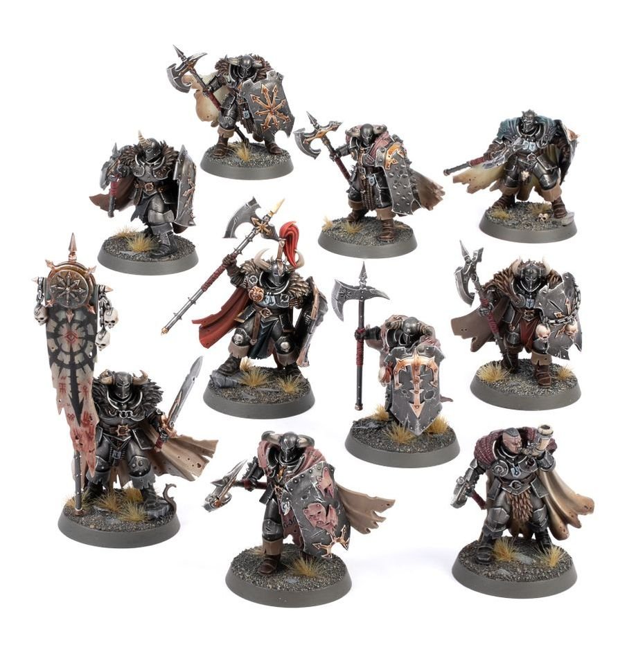 Warhammer Age of Sigmar Slaves to Darkness Chaos Warriors Set - Games Workshop - 2