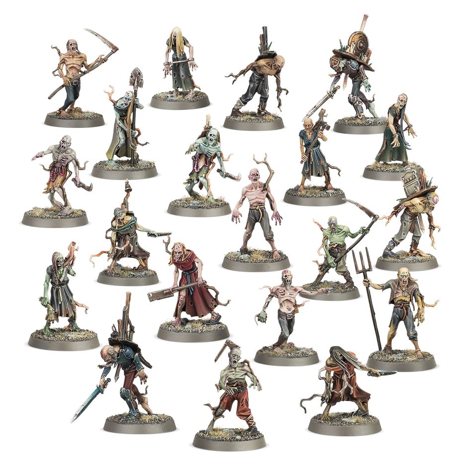 Warhammer Age of Sigmar Soulblight Gravelords Deadwalker Zombies Set - Games Workshop - 2