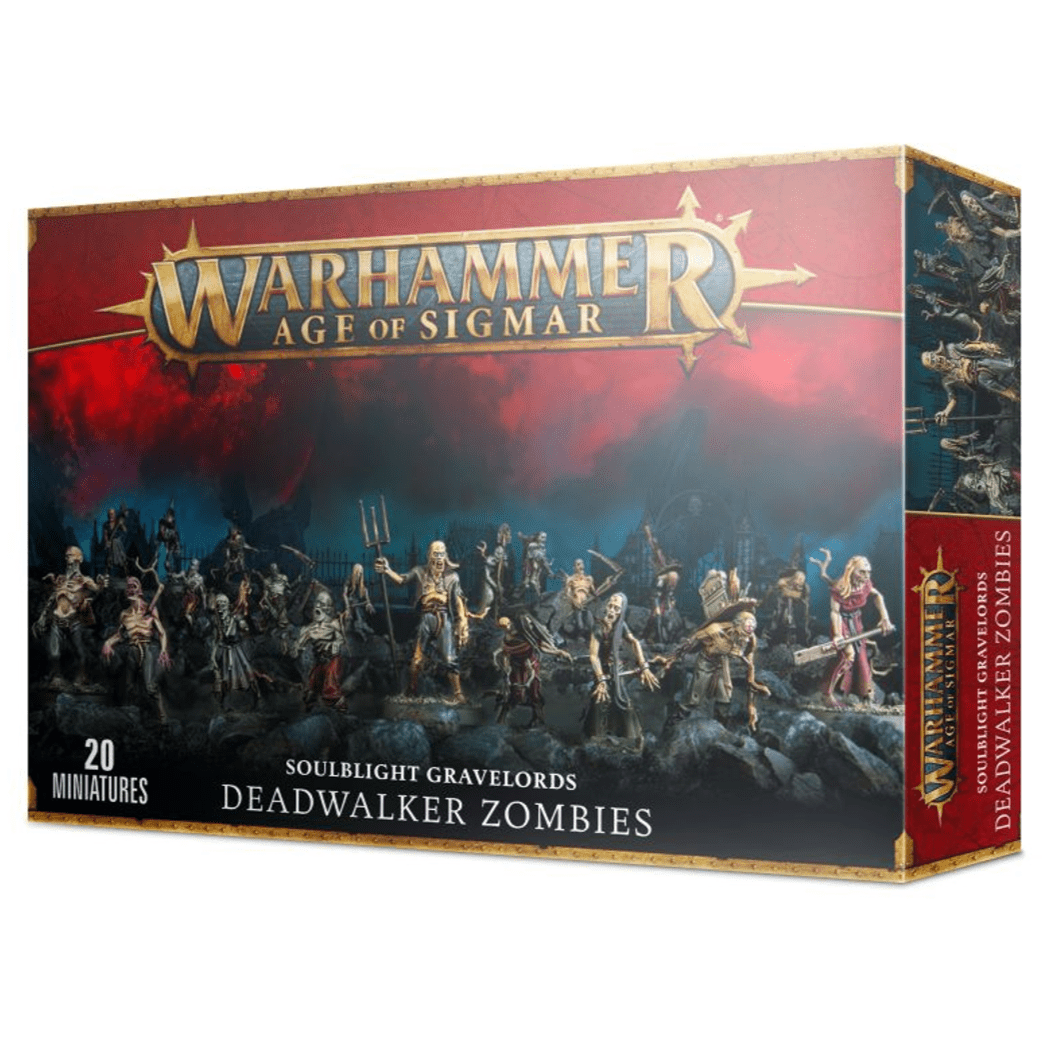Warhammer Age of Sigmar Soulblight Gravelords Deadwalker Zombies Set - Games Workshop - 1