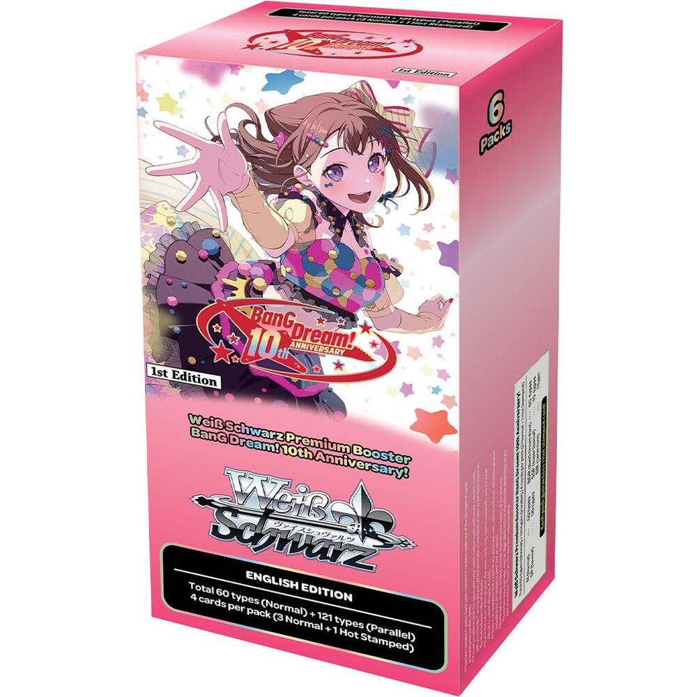 Weiss Schwarz Bang Dream Tenth Anniversary Premium Booster Display Box - Weiss Schwarz - 1