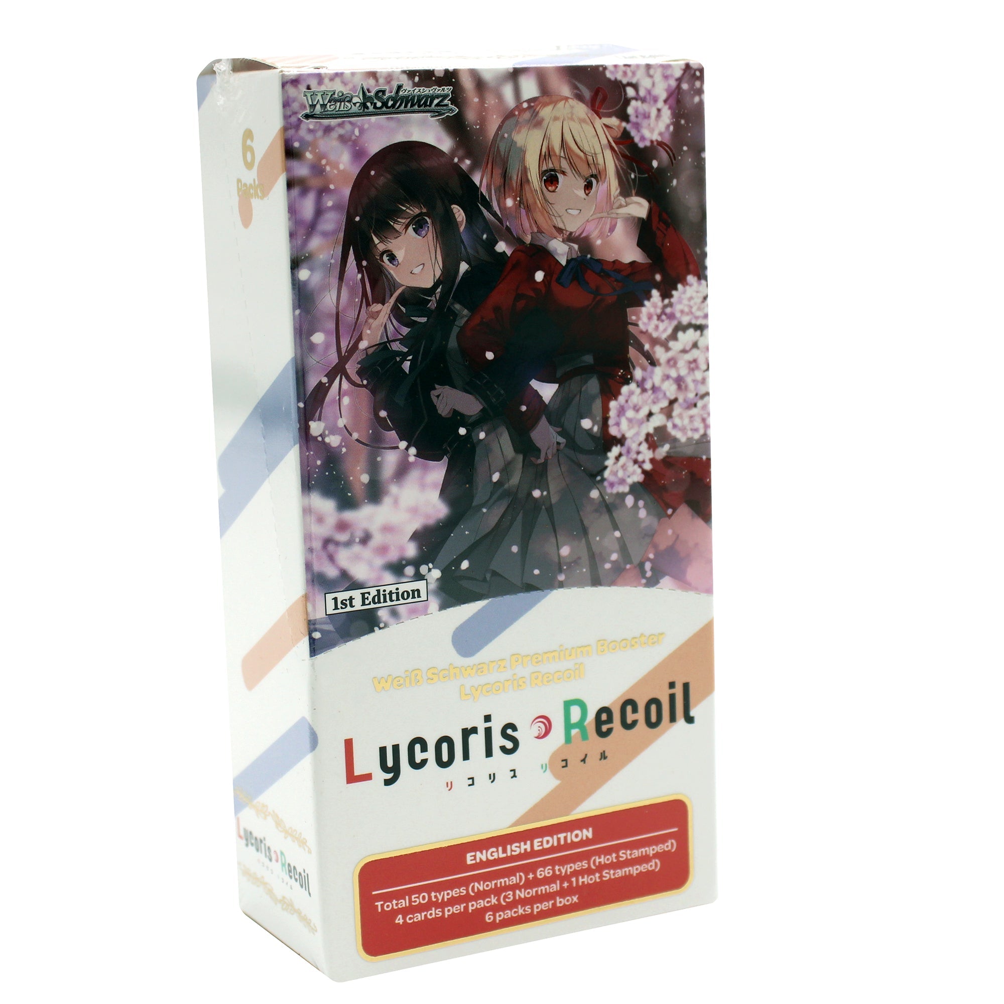 Weiss Schwarz Lycoris Recoil Premium Booster Box - Weiss Schwartz - 1