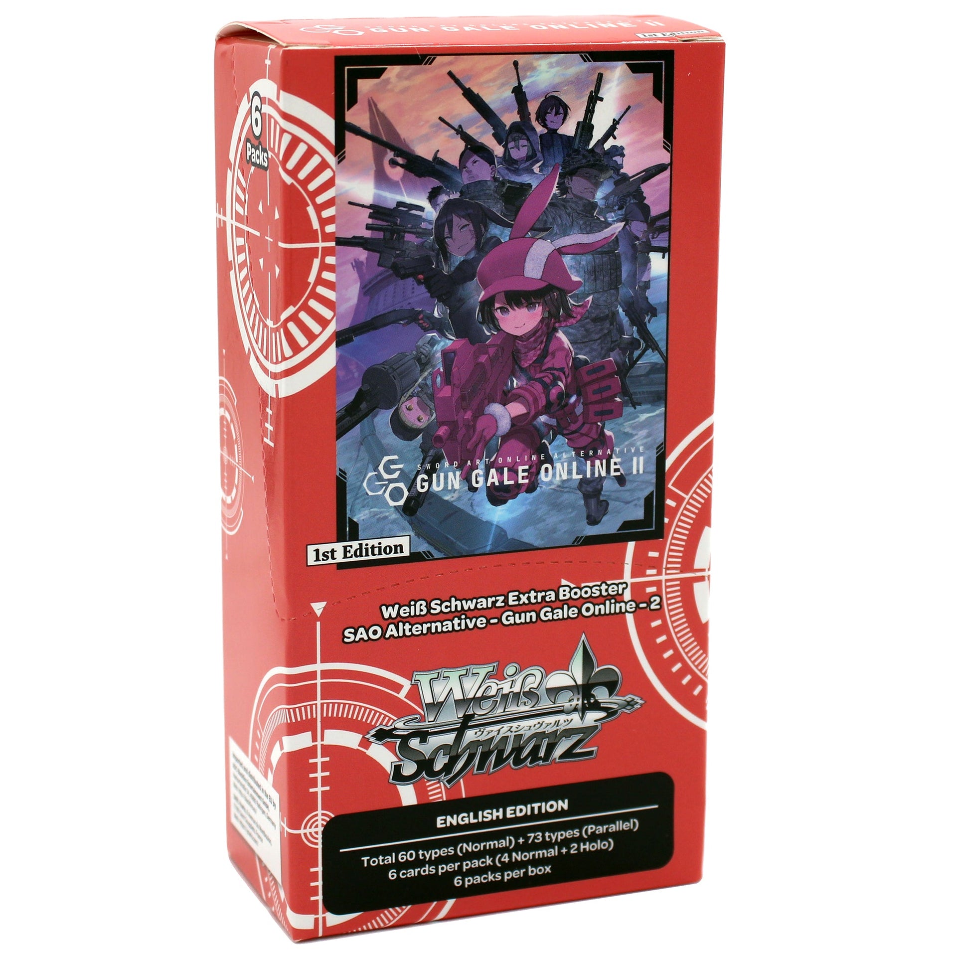 Weiss Schwarz - SAO Alternative Gun Gale Online 2 Extra Booster Box Weiss Schwarz - SAO Alternative Gun Gale Online 2 Extra Booster Box