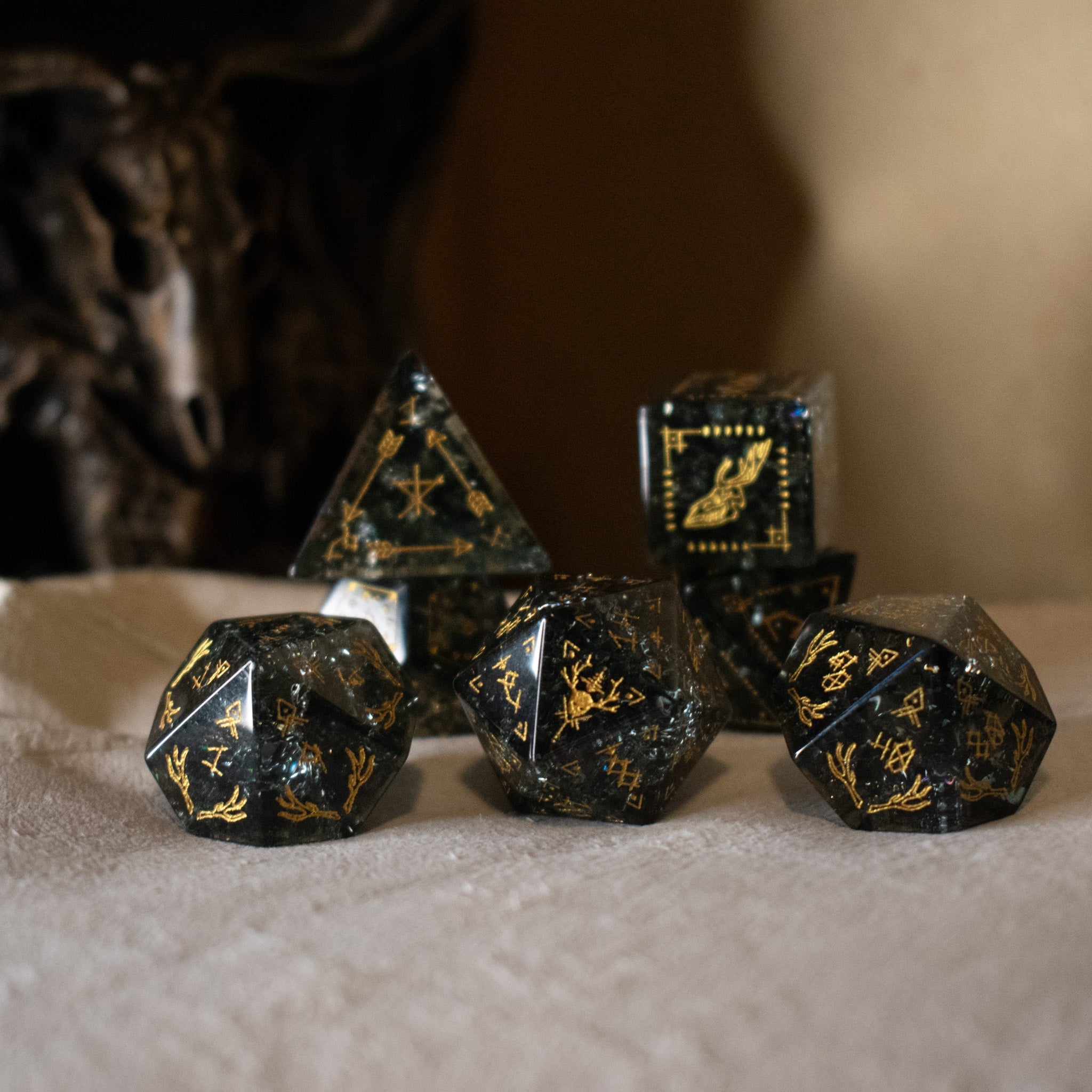 Wendigo Shattered Glass Dice Set - Misty Mountain Gaming - 2