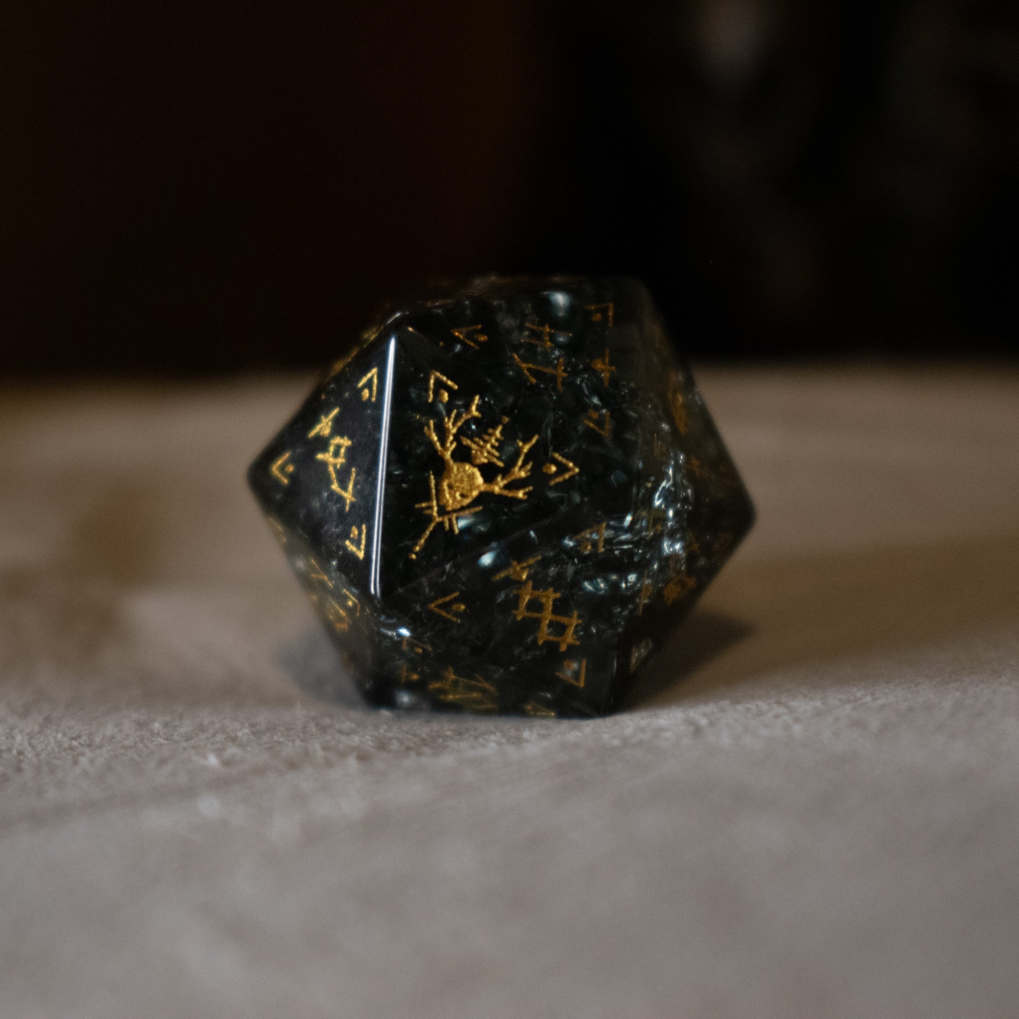 Wendigo Shattered Glass Dice Set - Misty Mountain Gaming - 3