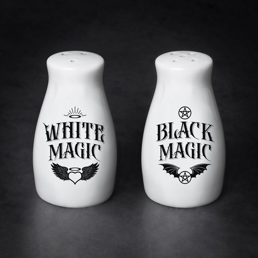 White Magic / Black Magic Salt & Pepper Set - Alchemy of England - 1