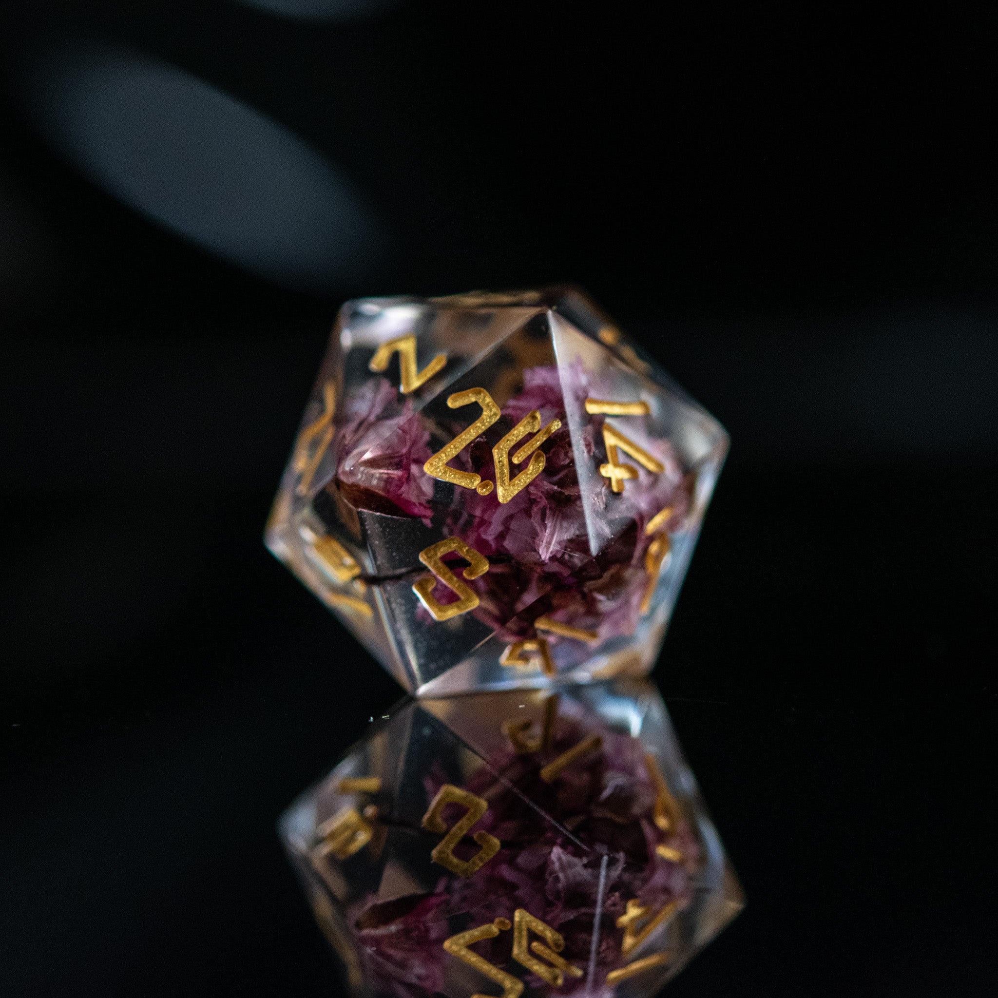 Wither and Bloom Sharp - Edged Resin Dice Set - Misty Mountain Gaming - 4