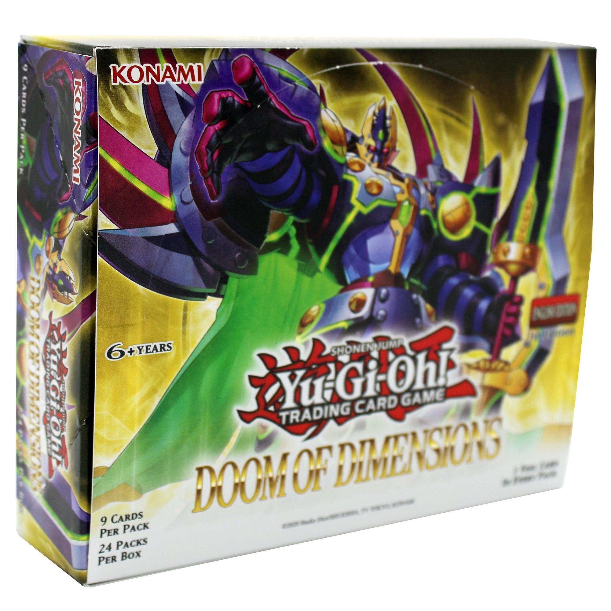 Yu - Gi - Oh! Doom of Dimensions Booster Display Box - Konami - 3