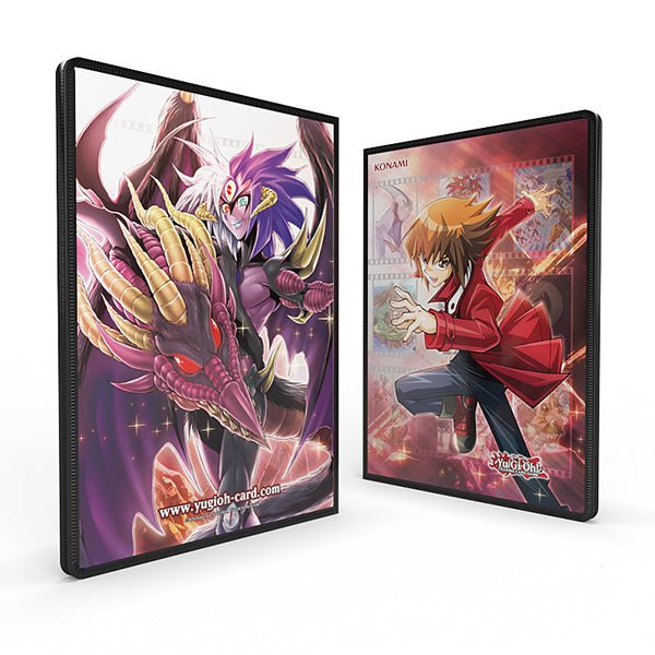 Portefeuille De Collection Yu-Gi-Oh! - Jaden & Yubel - 9 Pages Pour Cartes - Officiel Konami