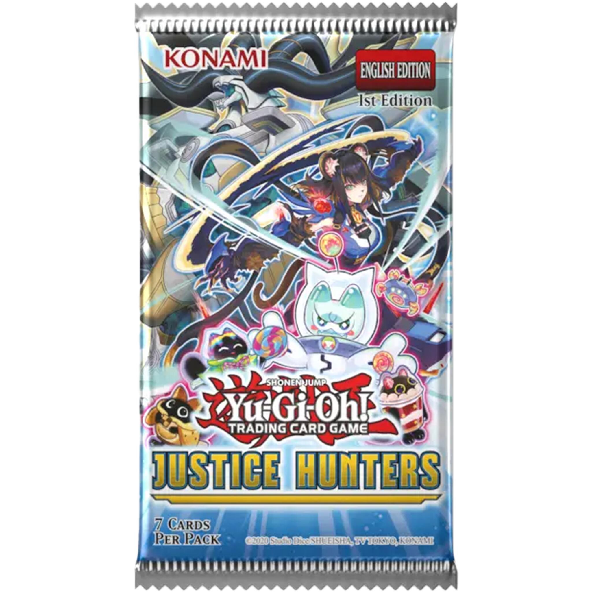 Yu - Gi - Oh! Justice Hunters Booster Box (1st Edition) - Konami - 1