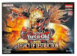 Yu - Gi - Oh: Legacy of Destruction Booster Box Display - Konami - 1