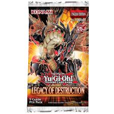 Yu - Gi - Oh: Legacy of Destruction Booster Pack - Konami - 1