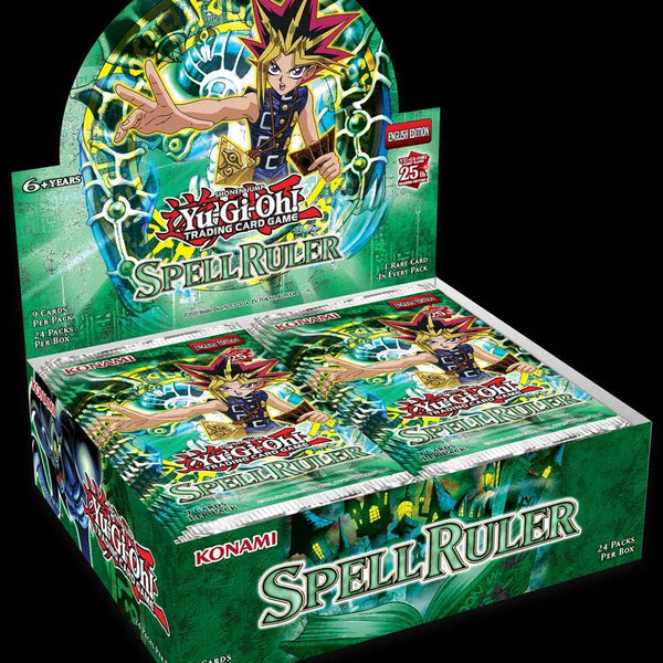 magic ruler booster box YuGiOh Pack With additional Effect and Fusion Monster cards Yu-Gi-Oh! Spell Ruler - 25th