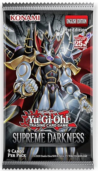 Yu - Gi - Oh! Supreme Darkness Booster Pack (1st Edition) - Konami - 1
