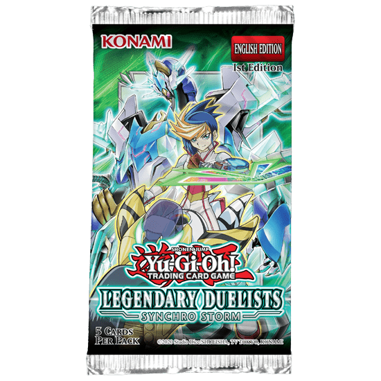 Yu - Gi - Oh! TCG Legendary Duelists Synchro Storm Booster Pack - Konami - 1