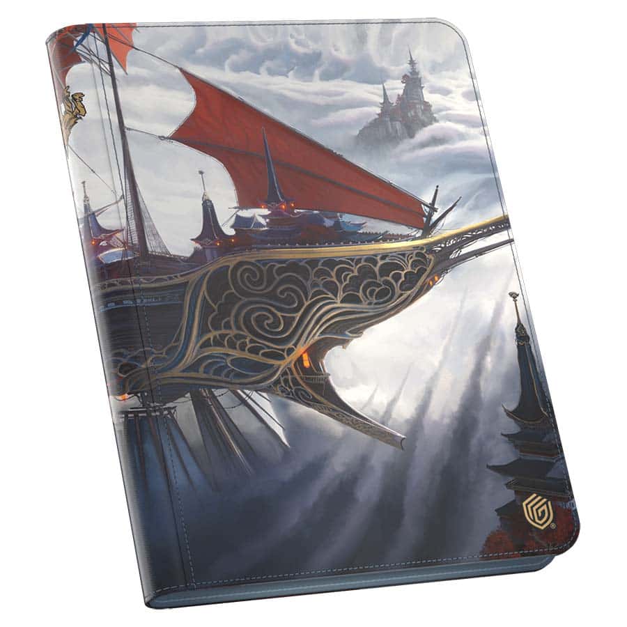 Zipfolio 360 Xenoskin MTG Tarkir Dragonstorm Mystic Monastery Card Binder - Magic: The Gathering - 1