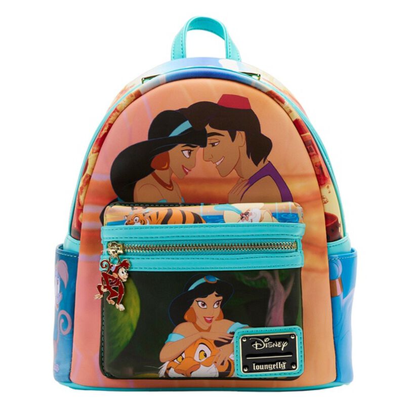 Aladdin Princess Scenes Mini Backpack - Loungefly - 1