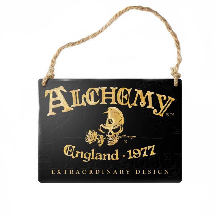 Alchemy England 1977 Metal Sign - Alchemy of England - 1