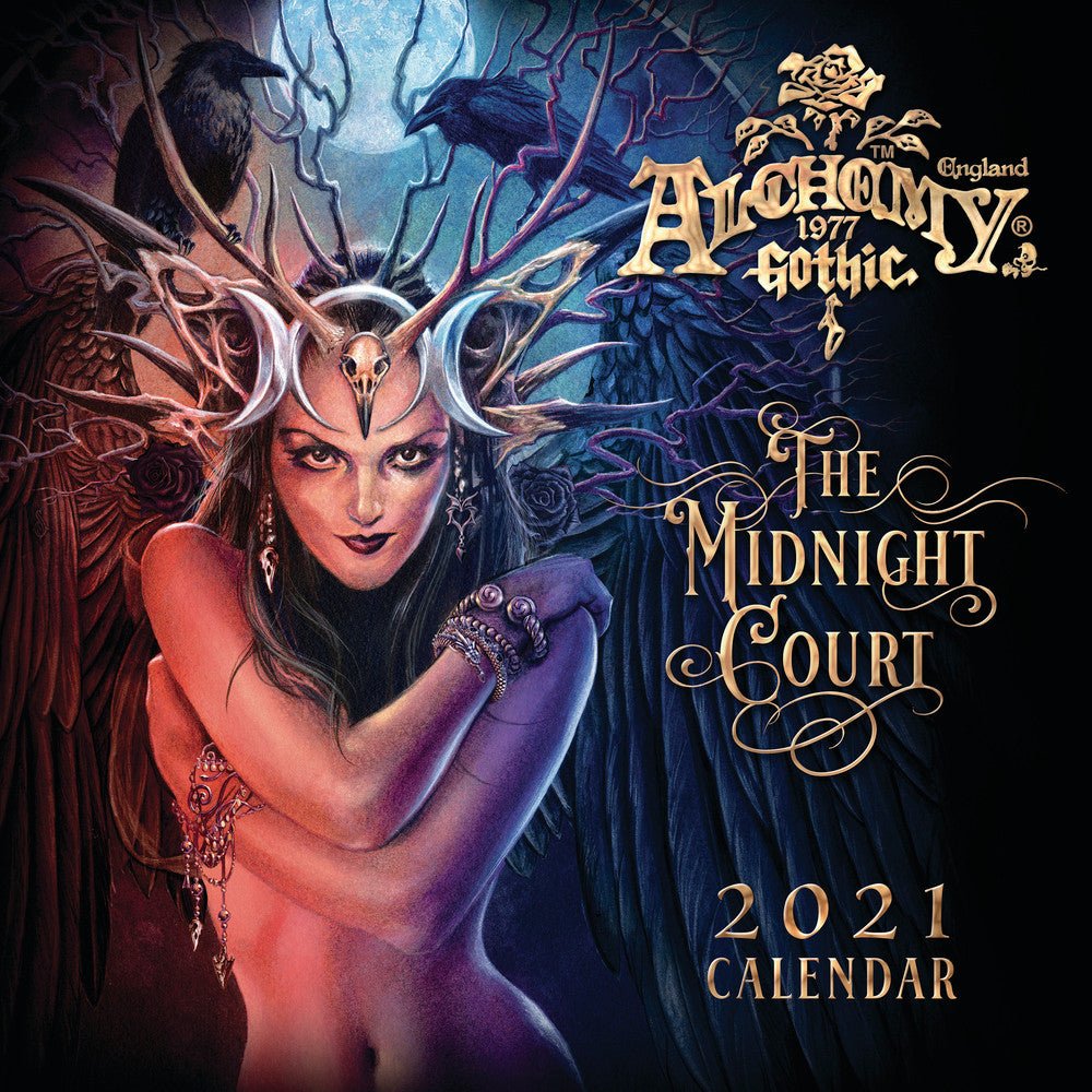 Alchemy Gothic 'The Midnight Court' 2021 Wall Calendar - Alchemy of England - 1