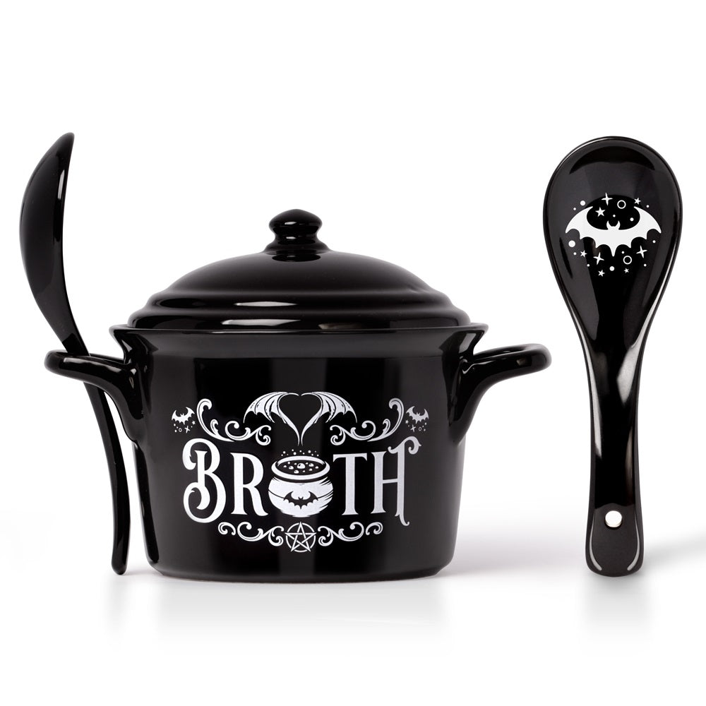 Bat Broth Pot and Spoon - Alchemy of England - 1
