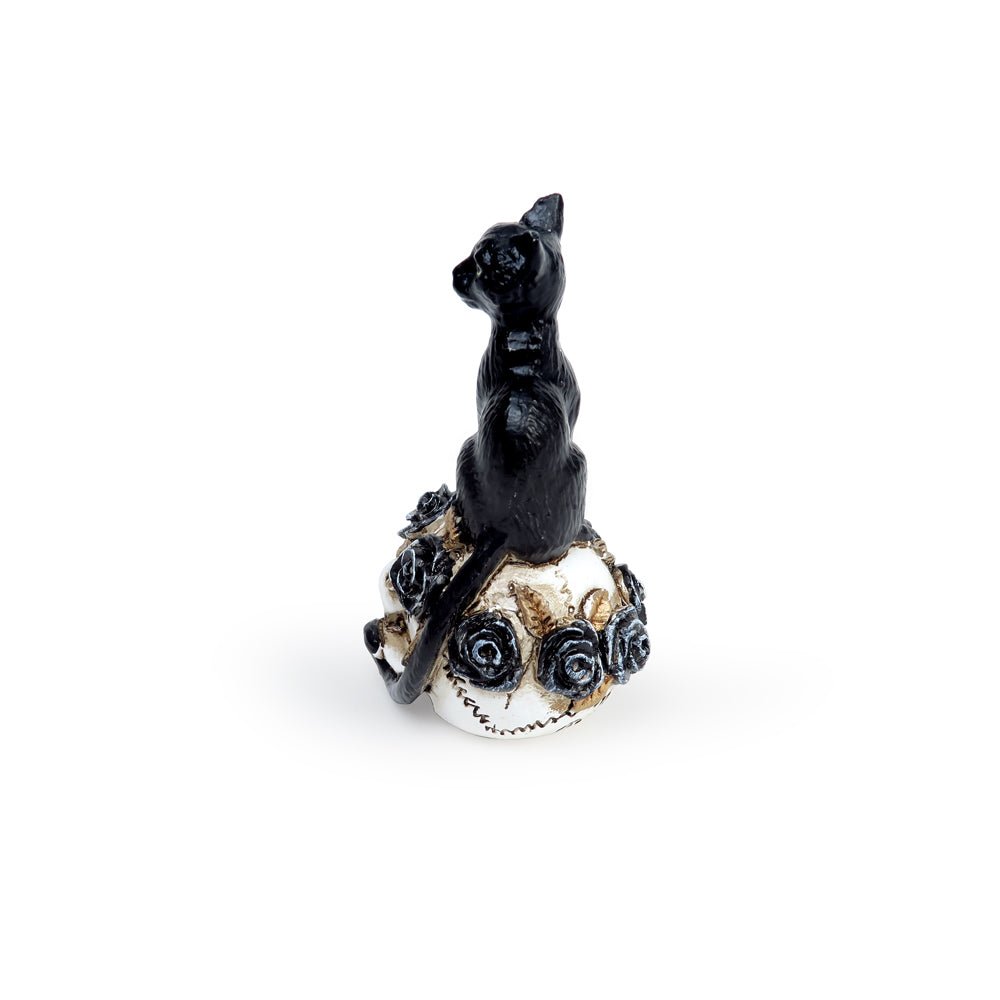Black Cat Skull Miniature - Alchemy of England - 2
