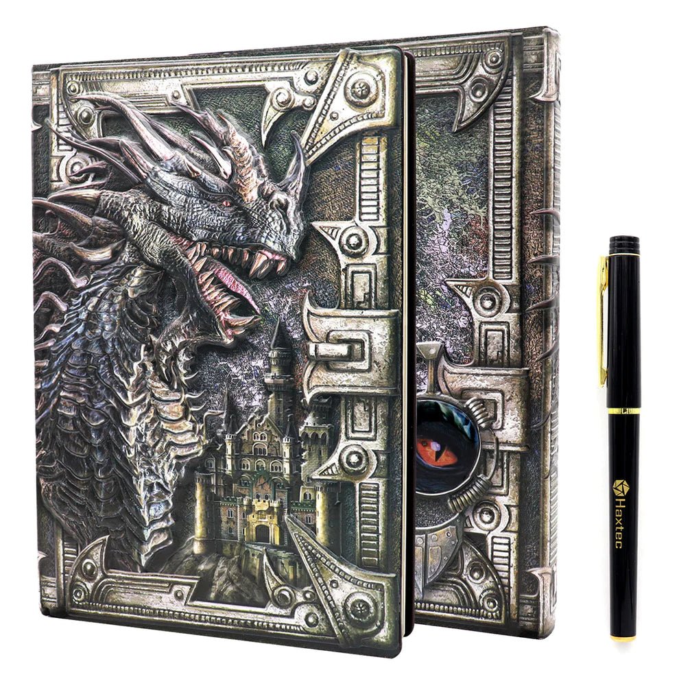 Colored Dragon Notebook - Haxtec - 1