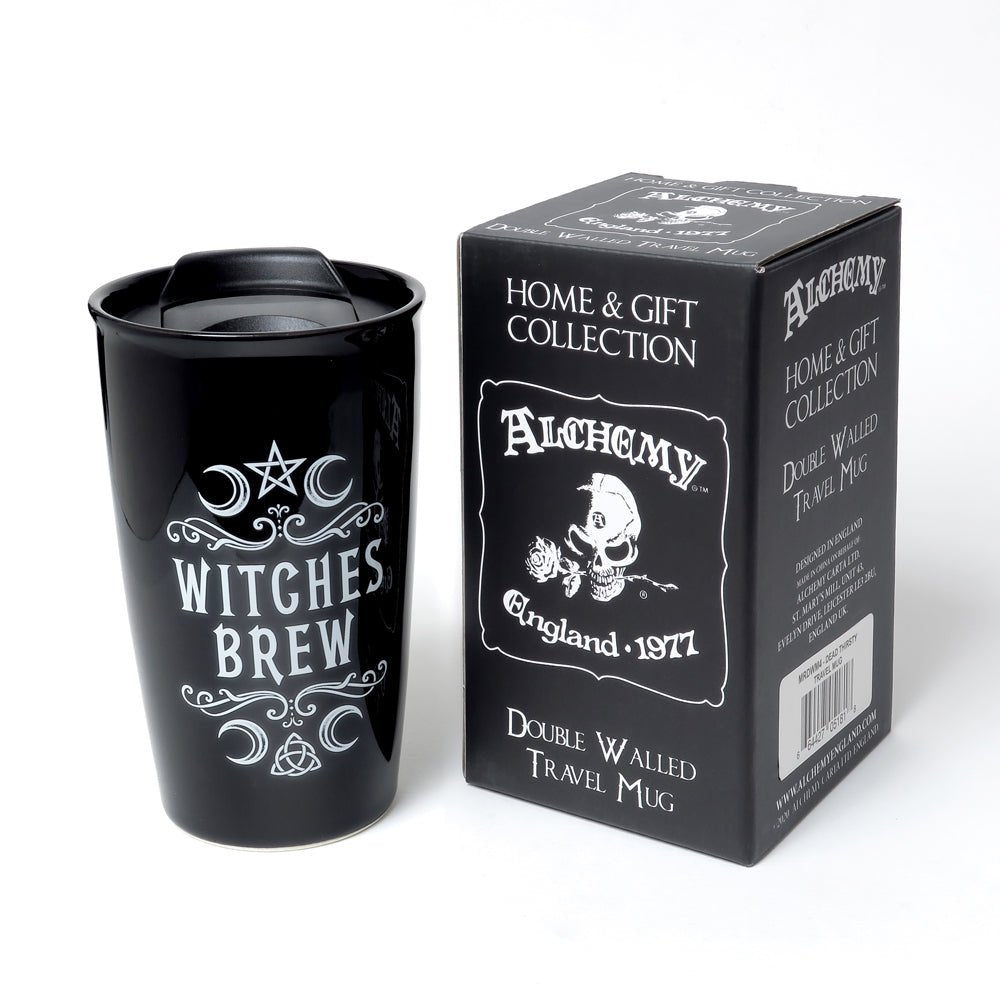 Crescent Witches Brew Double Walled Mug - Alchemy of England - 1