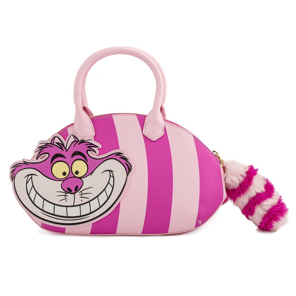 Disney Alice In Wonderland Cheshire Cat Applique Purse - Loungefly - 1
