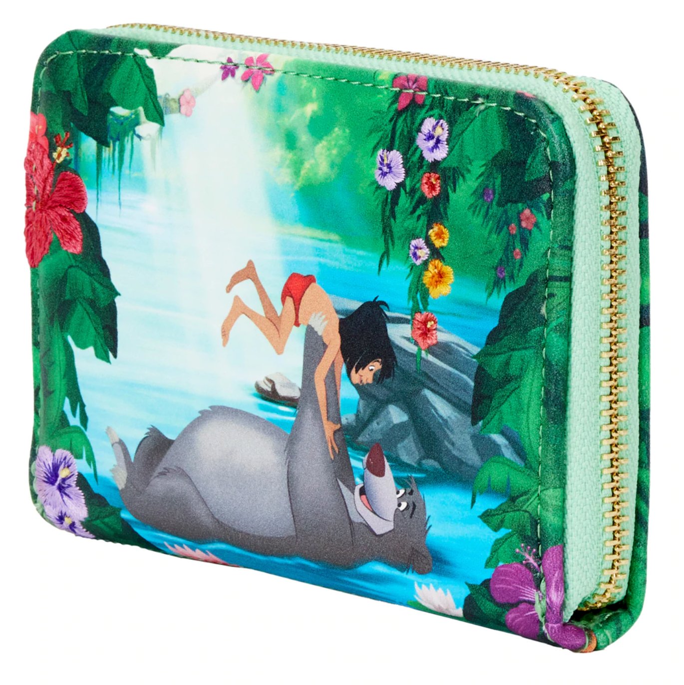 Disney Jungle Book Bare Necessities Zip Around Wallet - Loungefly - 2
