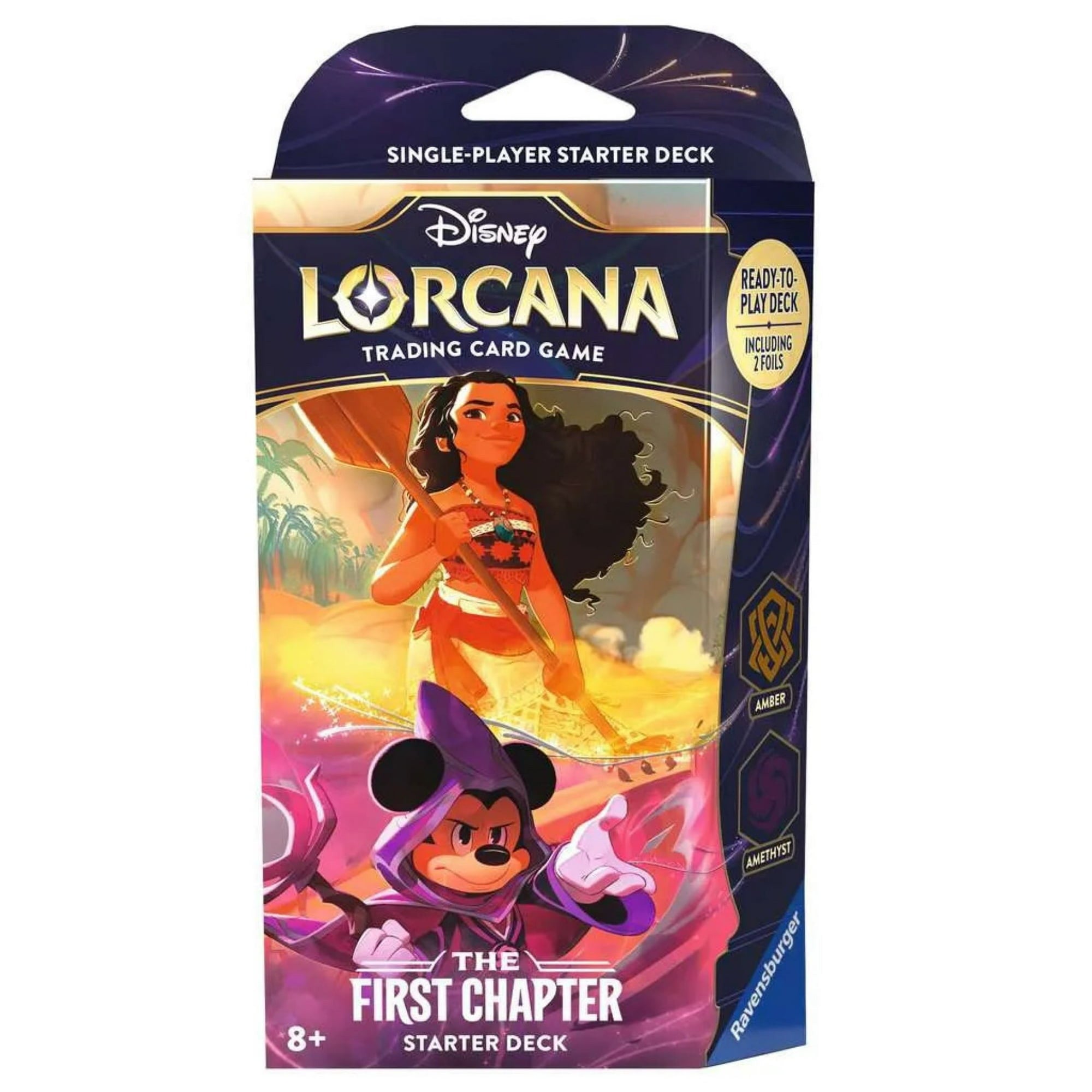 Disney Lorcana: The First Chapter Starter Deck (Amber & Amethyst) - Disney - 1