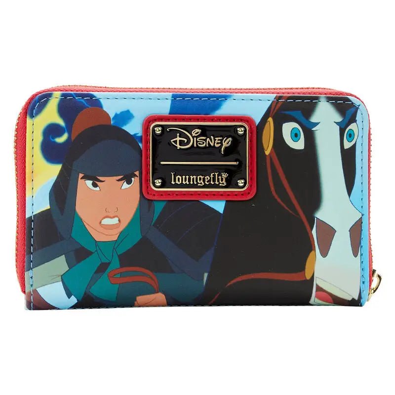 Disney Mulan Princess Scene Zip Around Wallet - Loungefly - 1