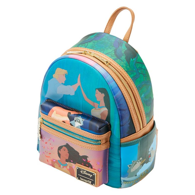 Disney Pocahontas Princess Scene Mini Backpack - Loungefly - 4