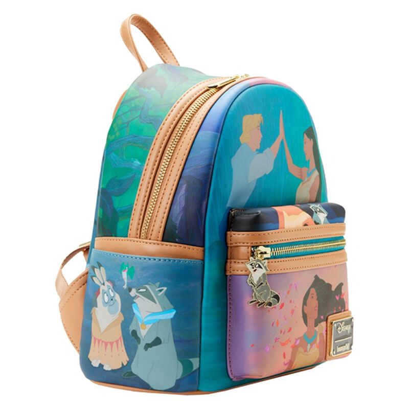 Disney Pocahontas Princess Scene Mini Backpack - Loungefly - 3