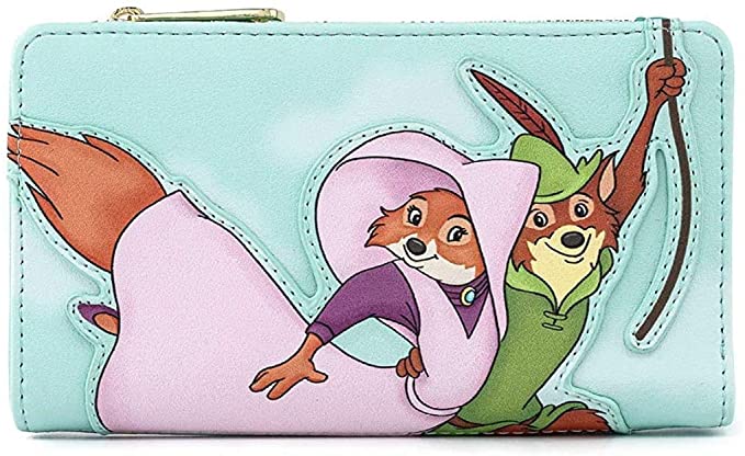 Disney Robin Hood Robin rescues Maid Marian Wallet - Loungefly - 1