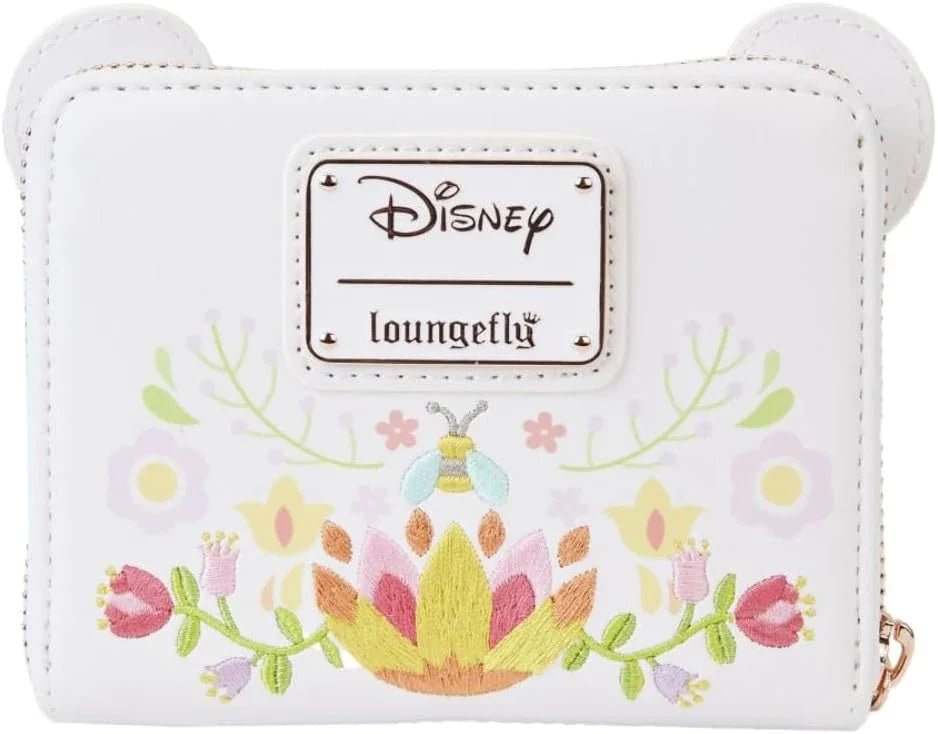 Disney Winnie The Pooh Cosplay folk floral Zip Around Wallet - Loungefly - 2