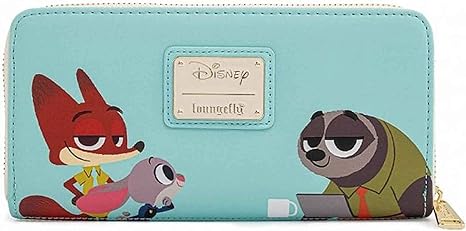 Disney Zootopia Collection Zip Around Wallet - Loungefly - 2