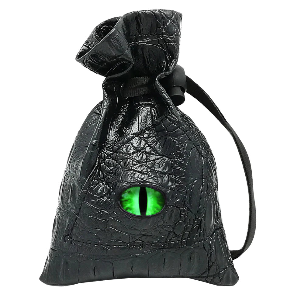 Dragon Eye Dice Bag, Green Eye - Haxtec - 1