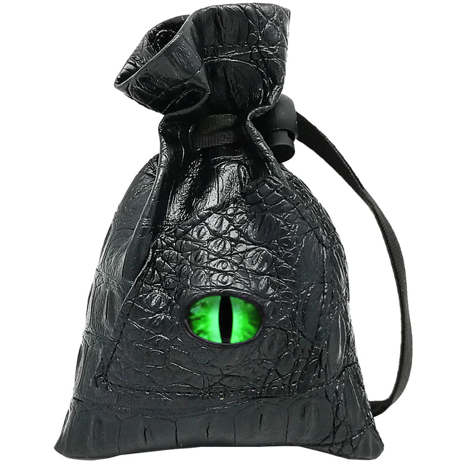 Dragon Eye Dice Bag, Green Eye - Haxtec - 1