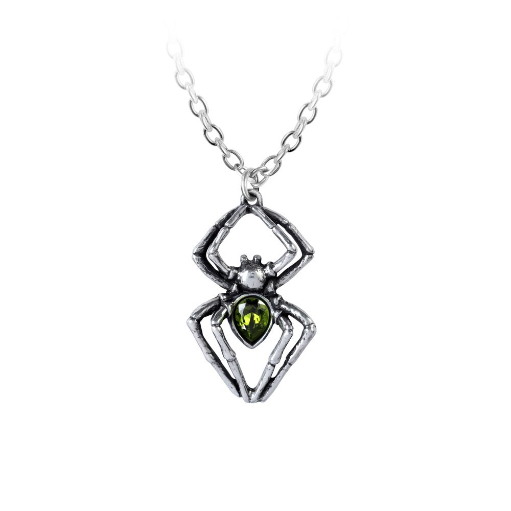 Emerald Spiderling Pendant - Alchemy of England - 1