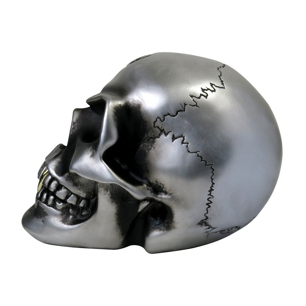 Large Metalized Colored Skull - Alchemy of England - 3