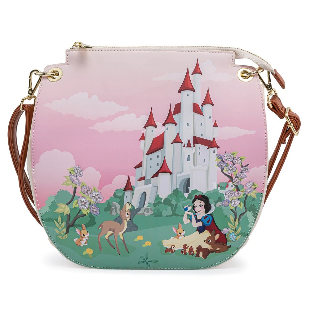 Loungefly Snow White Castle Crossbody Bag - Loungefly - 1
