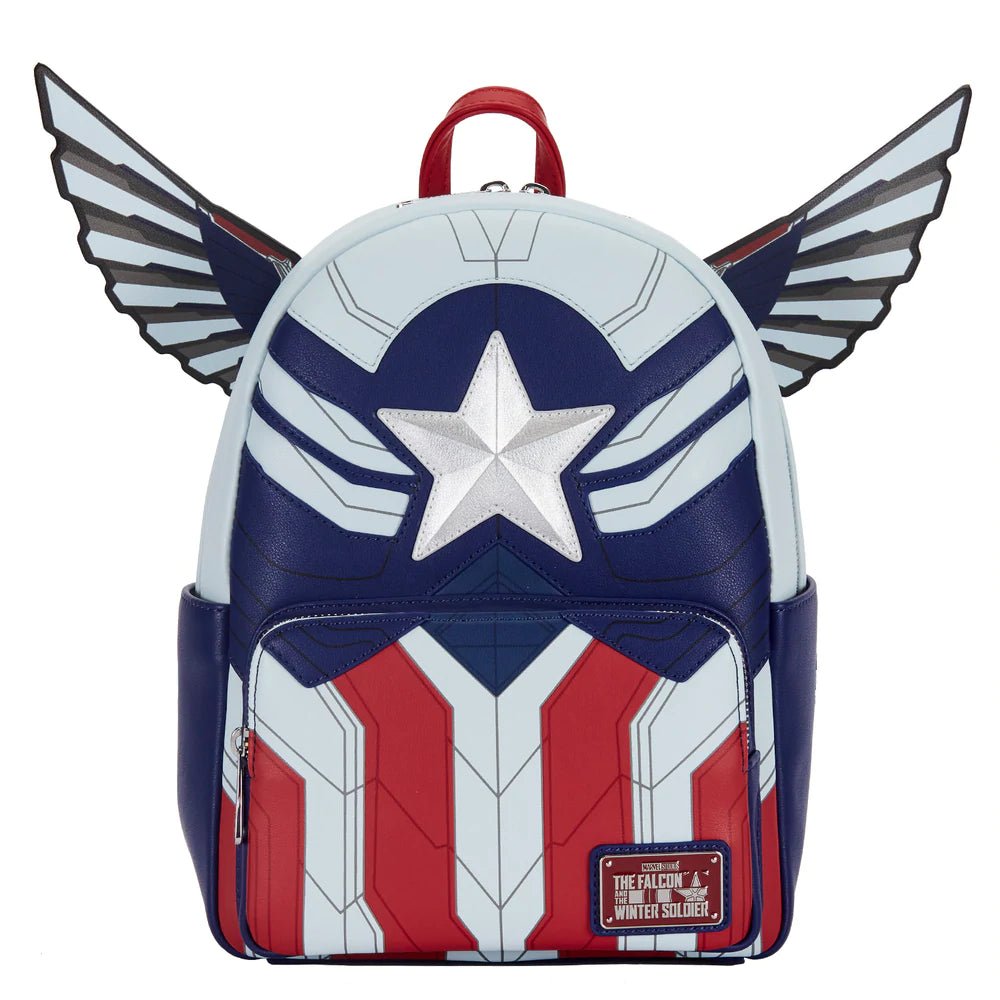 Marvel Captain America Falcon Mini Backpack - Loungefly - 1