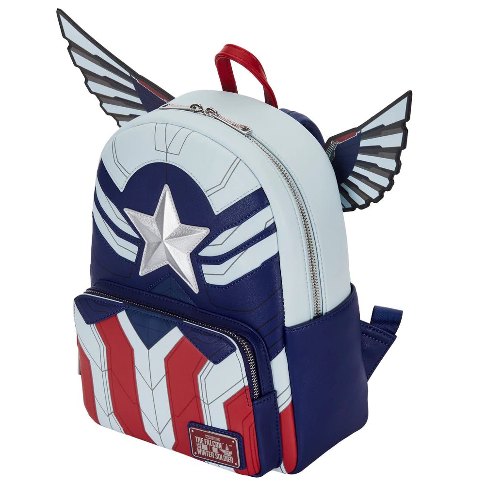 Marvel Captain America Falcon Mini Backpack - Loungefly - 3