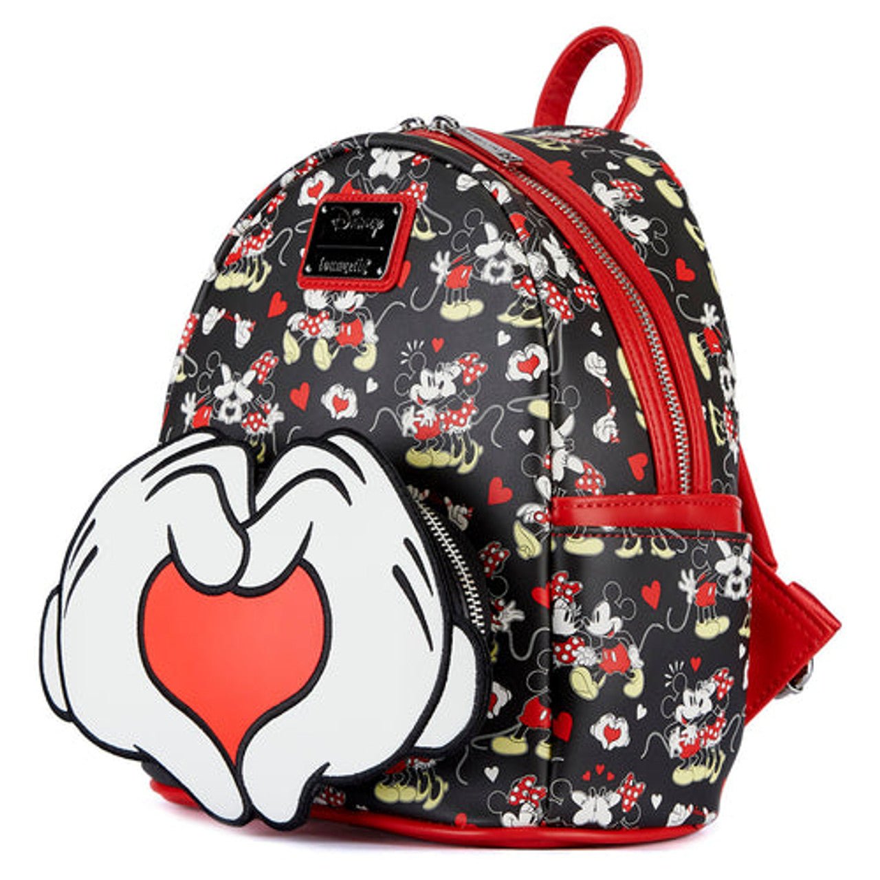 Mickey & Minnie Mouse Love Mini Backpack - Loungefly - 4