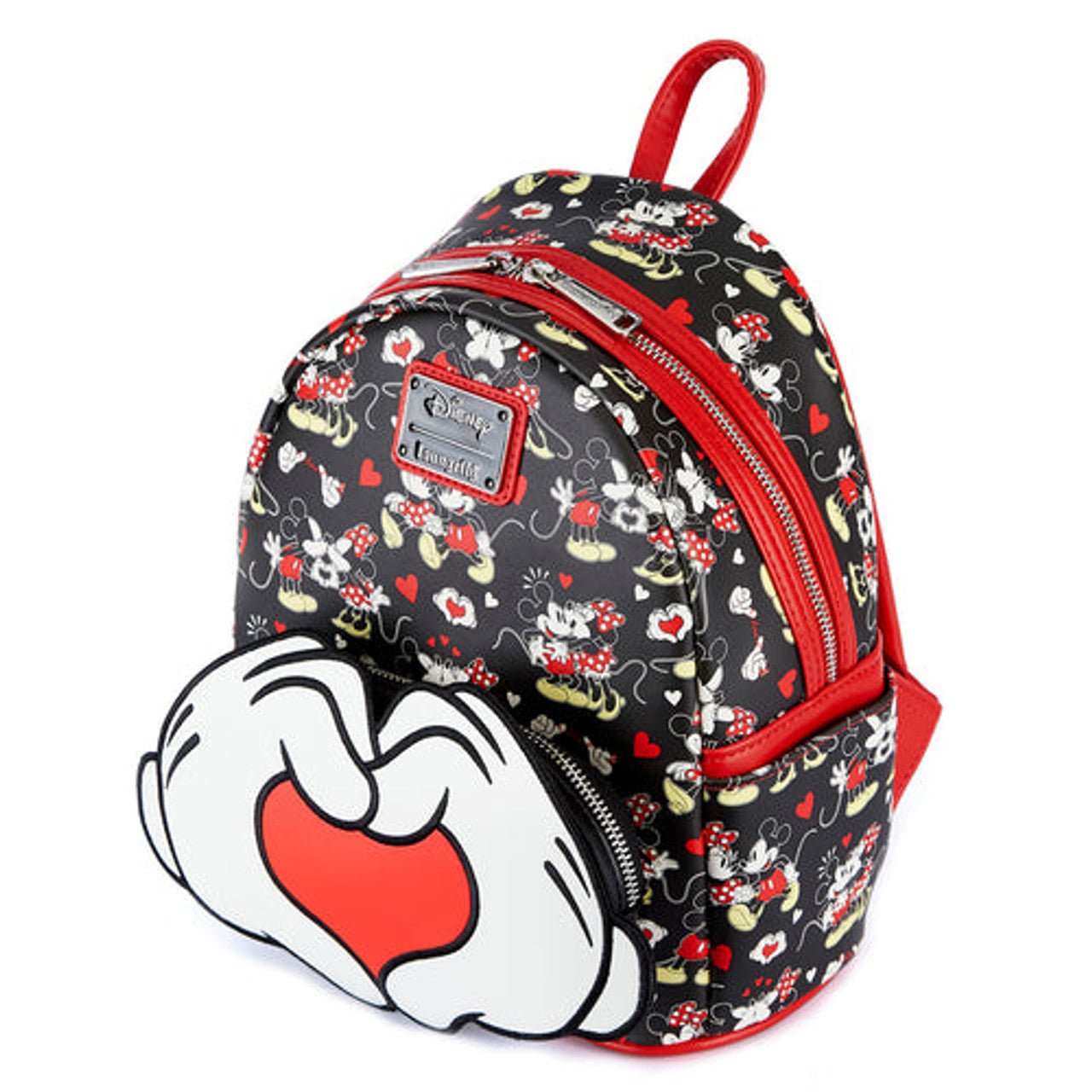 Mickey & Minnie Mouse Love Mini Backpack - Loungefly - 3