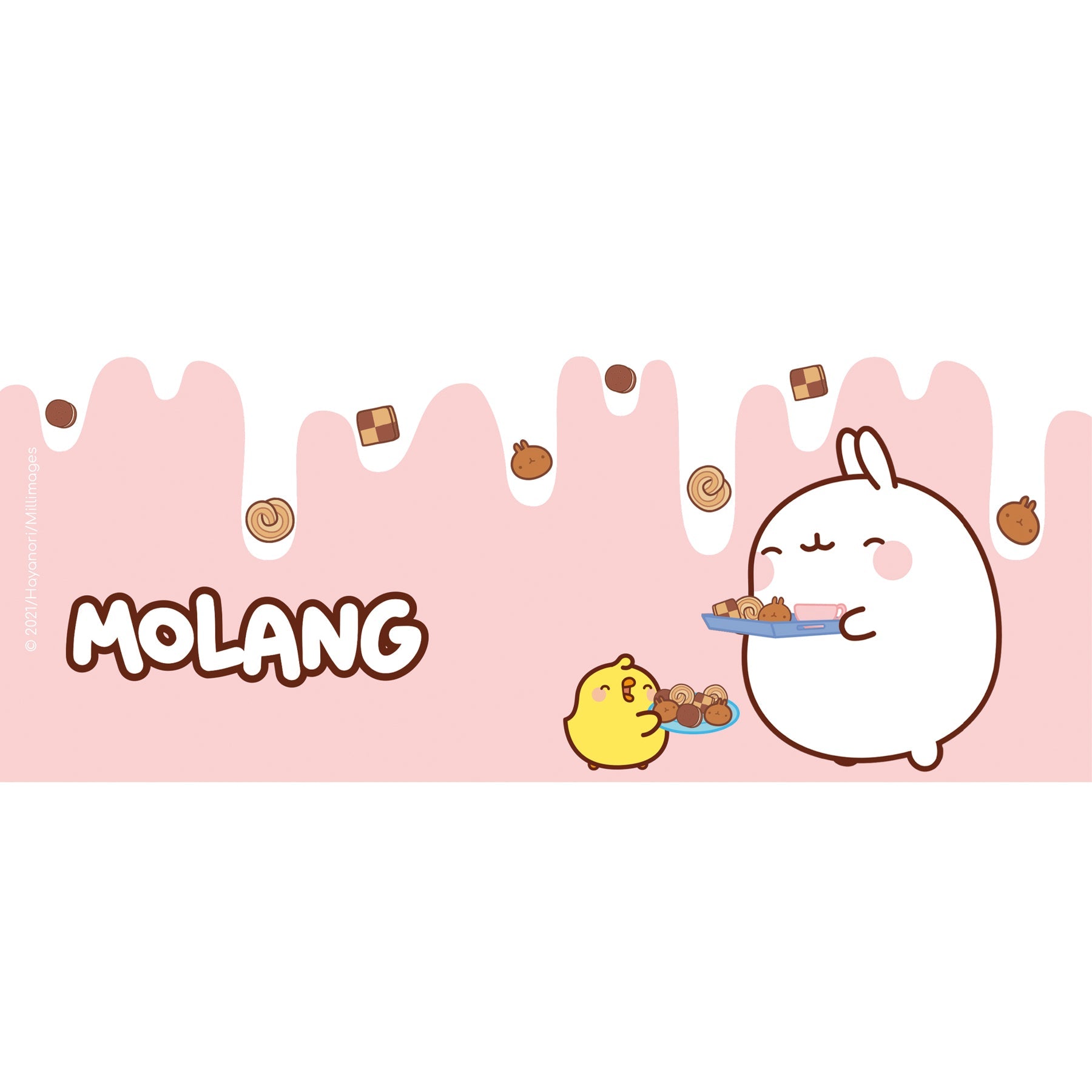 Molang Milk & Cookies Mug, 11 oz. - Abysse - 3
