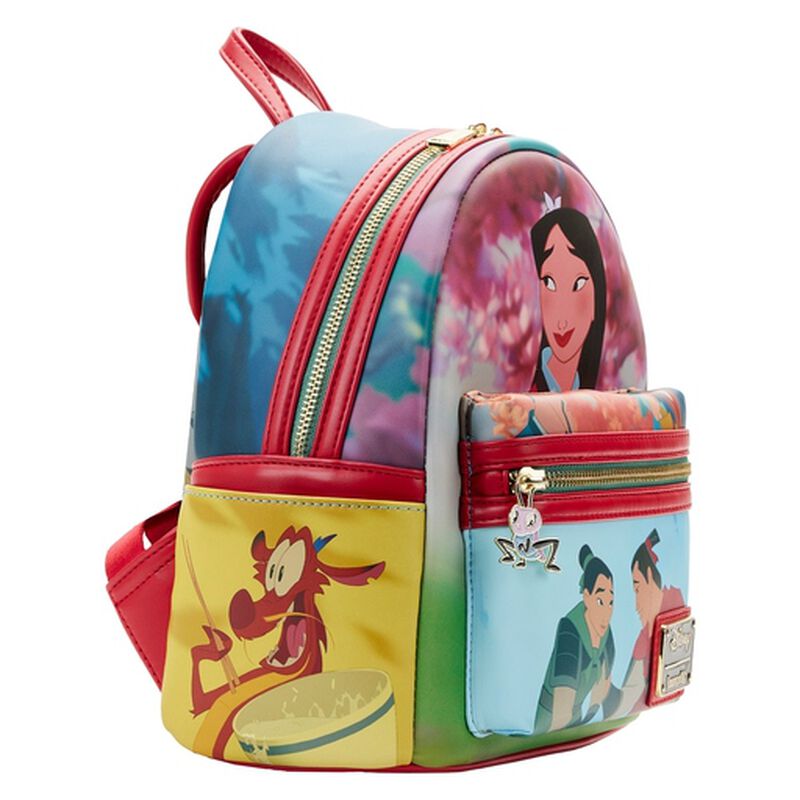 Mulan Princess Scene Mini Backpack - Loungefly - 4