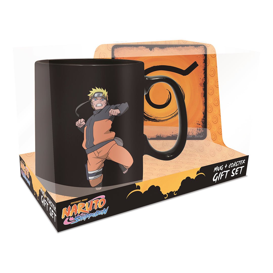 Naruto Shippuden Clone Jutsu Magic Mug and Coaster Gift Set - Abysse - 5