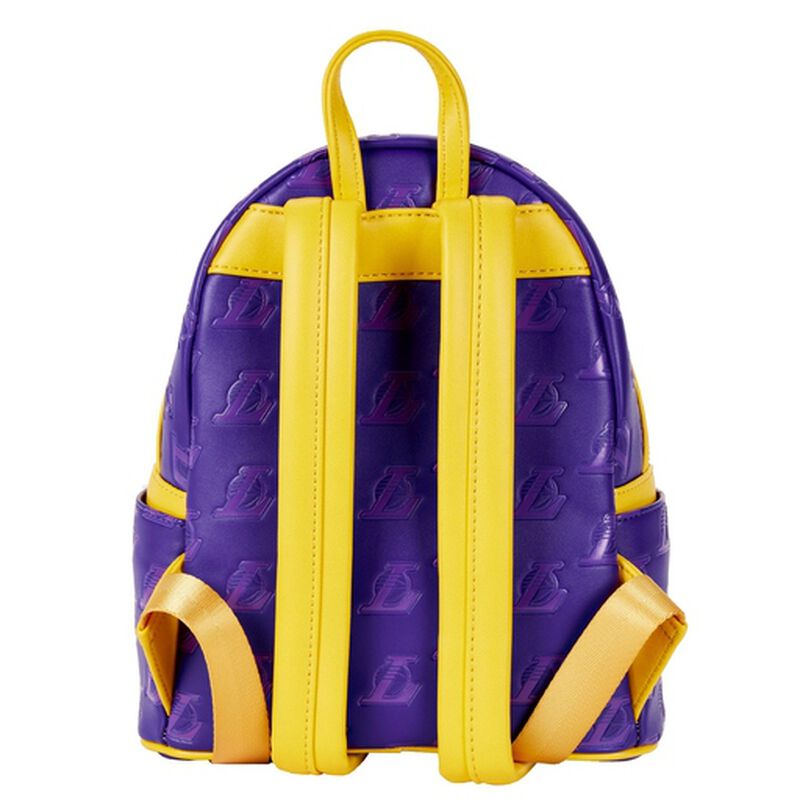 NBA Los Angeles Lakers Logo Mini Backpack - Loungefly - 4