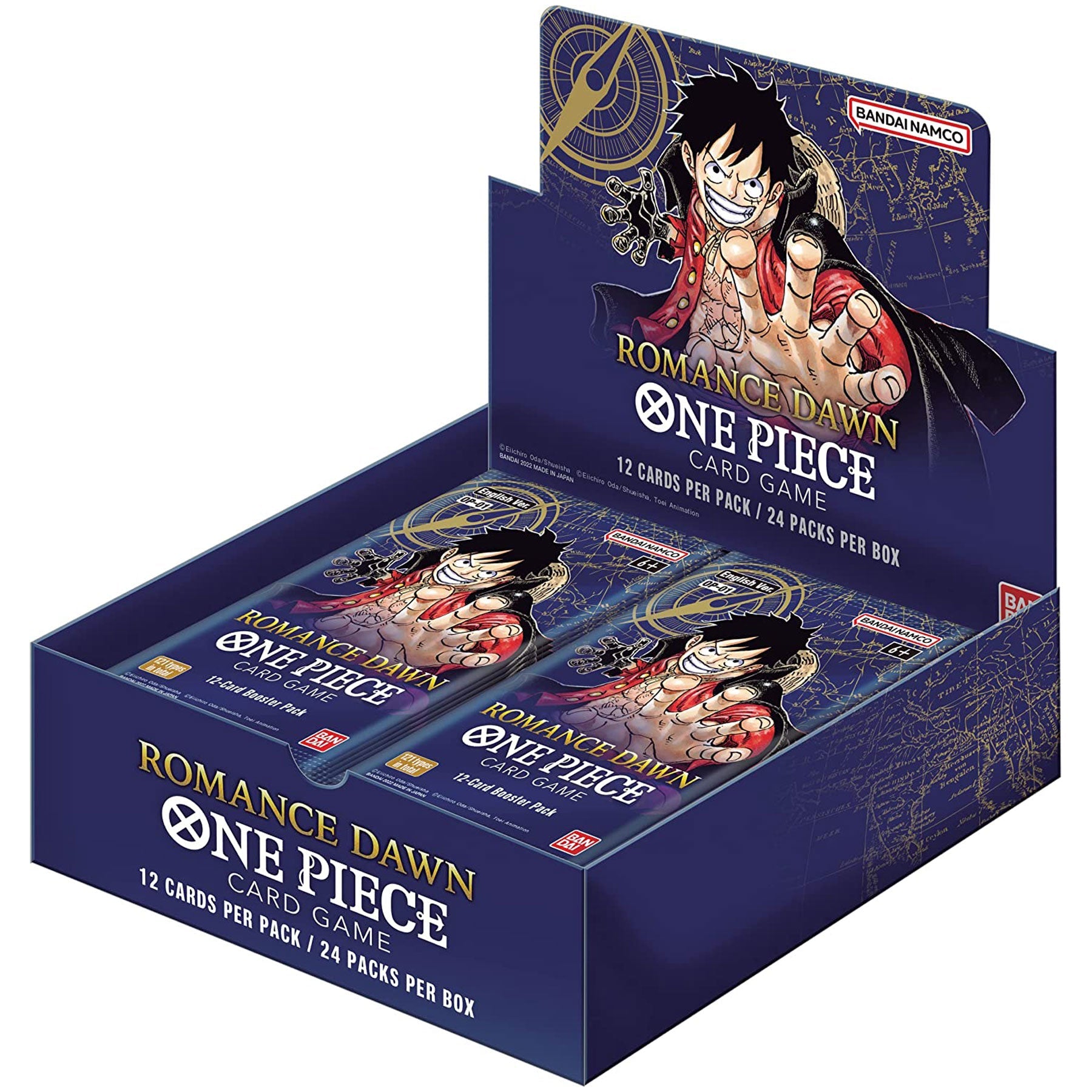 One Piece Card Game: Booster Pack Box TCG [OP-01] - Bandai Namco - 1