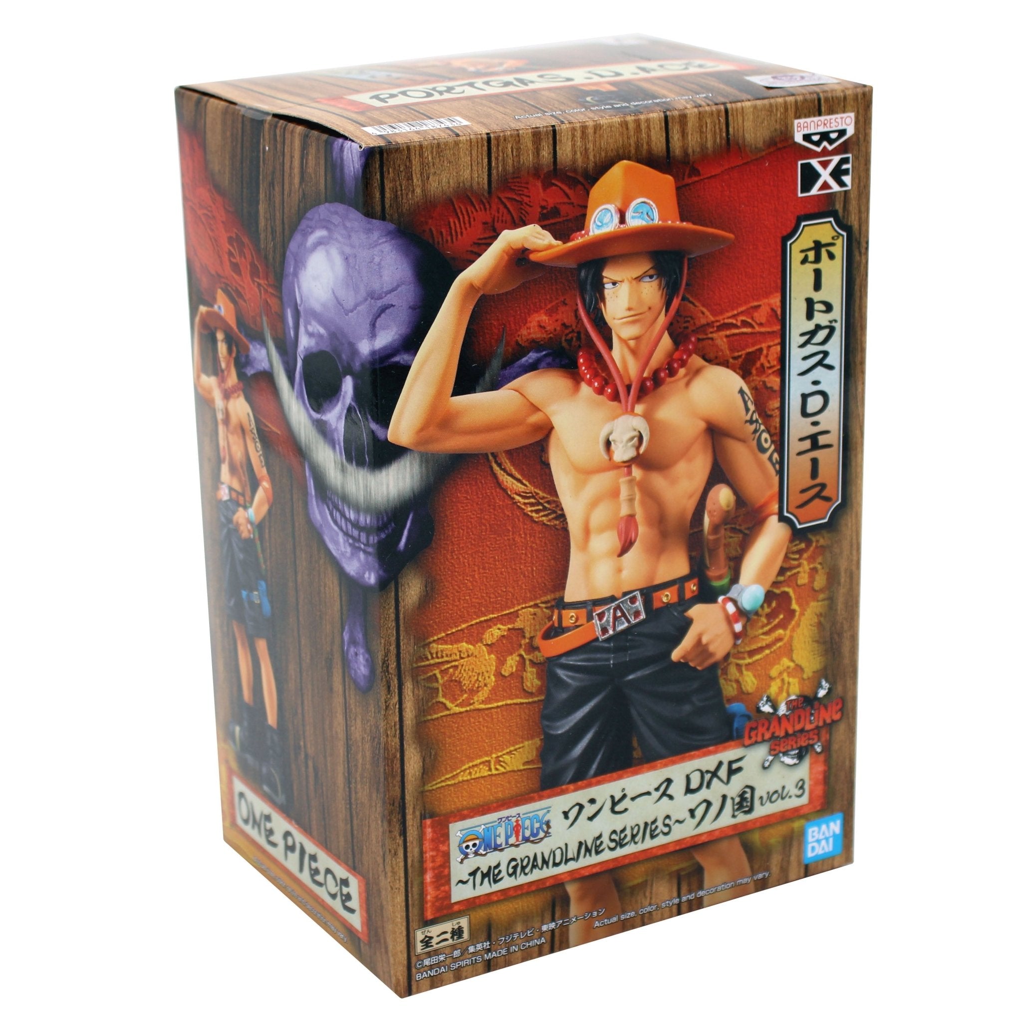 One Piece DXF The Grand Line Series Portagas D. Ace Vol.3 Wanokuni Figure - Banpresto - 6